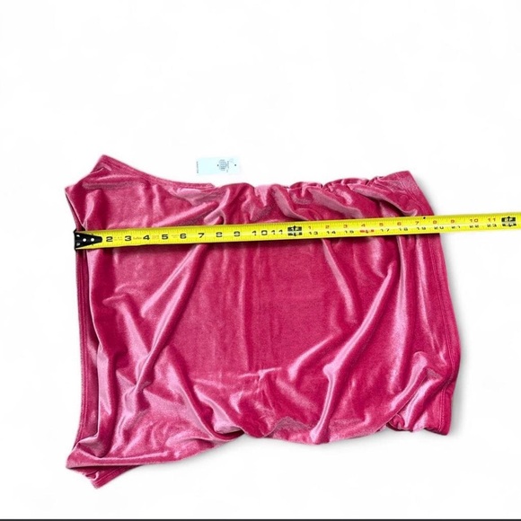 Old Navy Rich Pink Satin Top - Picture 2 of 5